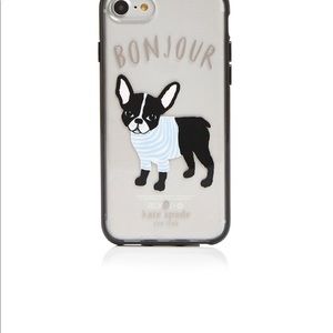 Kate Spade French Bulldog Bonjour iPhone 7/8 Case
